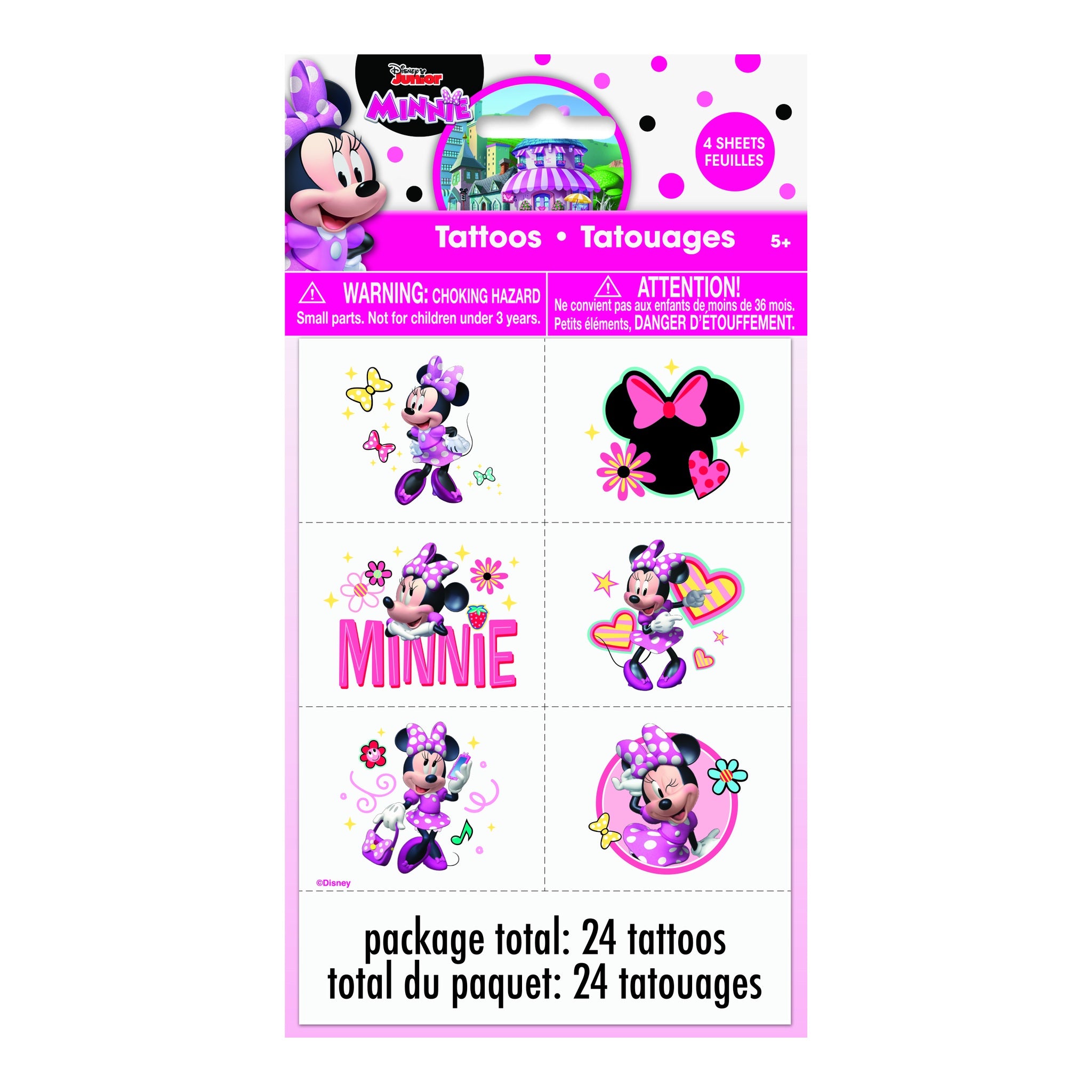 Minnie Tattoos 24ct
